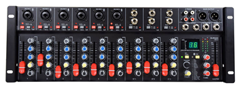Rack Mountable 9 Channel Mixer with DS 