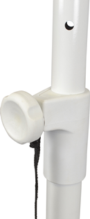 Steel White Speaker Stand Kit with 2%2 