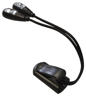 Clip On Light with Dual LED Lights 