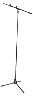 Microphone Stand With Extending Boom 