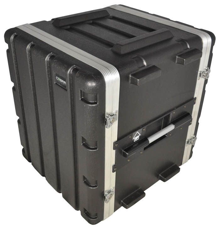 12U Flight Case Impact Resistant Plastic - Flight Cases