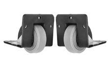 2 50mm Corner Caster with Angled Housing - Sold in Pairs