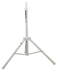 Steel White Speaker Stand Kit with 2%2 