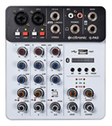 Mini Audio Mixer with USB BT and Audio Interface