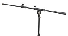 Microphone Stand With Extending Boom 