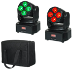 FUSION40 LED Moving Head Set Complete  